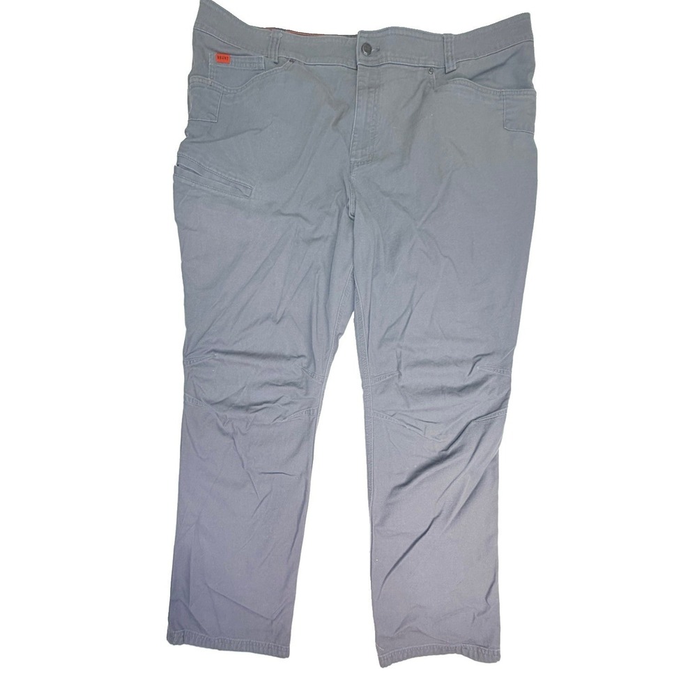 BRUNT Torra Work Pants Men's 42x34 Gray Stretch Utility Workwear